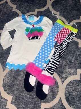 Mud Pie birthday outfit